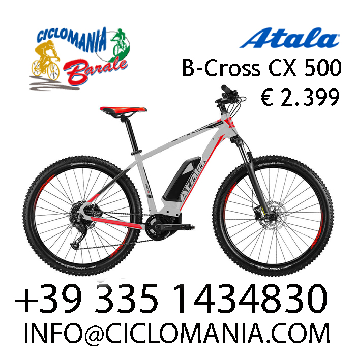 Attacco manubrio regolabile Bici Bicicletta BYTE by ATALA XT AHEAD NERO 110mm 